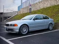 Usata BMW 325 192 CV (141 kW) 2001 Grigio Coupé