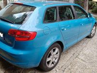 Usado Audi A3 Attraction 125 CV (91 kW) 2010 Azul Utilitario