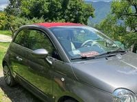 Usata Fiat 500 69 CV (50 kW) 2015 Grigio Cabrio