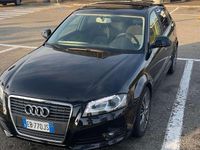 Usata Audi A3 Attraction 105 CV (77 kW) 2010 Nero Berlina