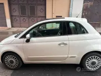 Usata Fiat 500 95 CV (69 kW) 2011 Bianco Berlina