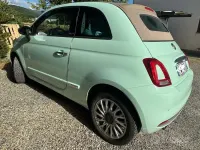 Usata Fiat 500C 69 CV (50 kW) 2019 Bluazzurro Cabrio