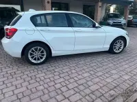 Usata BMW 116 Sport Line 136 CV (100 kW) 2014 Bianco Utilitaria