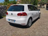 Usata VW Golf VI Highline 140 CV (102 kW) 2011 Bianco Utilitaria
