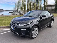 Usata Land Rover Range Rover evoque Dynamic 150 CV (110 kW) 2017 Nero Cabrio
