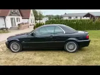 Usata BMW 330 Cabriolet 231 CV (169 kW) 2001 Nero Cabrio