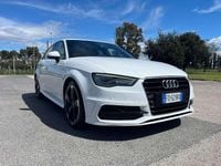 Usata Audi A3 S-Line 110 CV (80 kW) 2016 Bianco Berlina