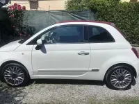 Usata Fiat 500 69 CV (50 kW) 2016 Bianco Cabrio