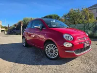 Usata Fiat 500C Lounge 69 CV (50 kW) 2017 Rosso Cabrio