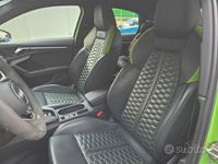 Usata Audi RS3 S-Line 400 CV (294 kW) 2022 Verde Berlina