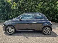 Usata Fiat 500 Lounge 69 CV (50 kW) 2015 Nero Utilitaria
