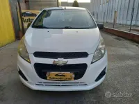 Begagnad Chevrolet Spark 68 HK (50 kW) 2013 Vit Halvkombi