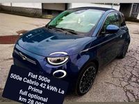 Begagnad Fiat 500e 42 kW (58 HK) 2021 Blå Cab