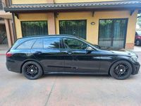 Usata Mercedes C220 Premium 194 CV (142 kW) 2021 Nero Station wagon