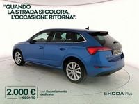 Usado Skoda Scala Style 90 CV (66 kW) 2021 Azul Utilitario