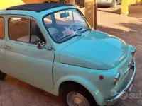 Usata Fiat 500 1960 Bluazzurro Utilitaria