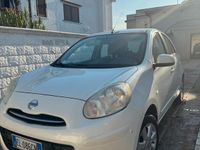 Usata Nissan Micra Acenta 80 CV (58 kW) 2012 Bianco Utilitaria