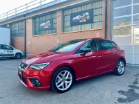 Usata Seat Ibiza FR 95 CV (69 kW) 2018 Rosso Utilitaria