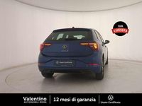 Usata VW Polo Life 95 CV (69 kW) 2024 Blu/azzurro Berlina