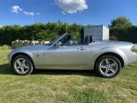 Usata Mazda MX5 126 CV (92 kW) 2009 Grigio Cabrio