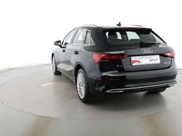 Usata Audi A3 Advanced 150 CV (110 kW) 2022 Nero mito metallizzato Berlina