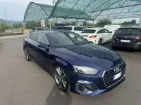 Usata Audi A5 S-Line 190 CV (139 kW) 2020 Blu/azzurro Coupé