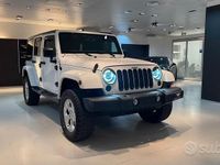 Usata Jeep Wrangler Sahara 200 CV (147 kW) 2016 Bianco SUV