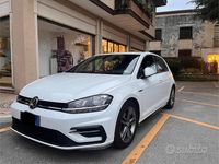 Usata VW Golf VII R-line 2019 Bianco Berlina
