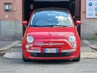 Usata Fiat 500 Lounge 100 CV (73 kW) 2007 Rosso Berlina