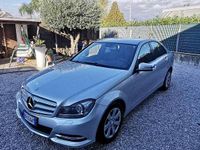 Usata Mercedes C220 Avantgarde 170 CV (125 kW) 2012 Argento Berlina