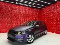 Usata VW Polo Comfortline 75 CV (55 kW) 2015 Viola Berlina