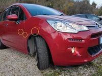 Usata Citroën C3 Exclusive 82 CV (60 kW) 2016 Rosso Berlina