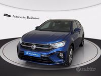 Usata VW Taigo R-line 116 CV (85 kW) 2024 Blue reef metalizzato SUV