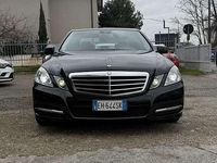 Usata Mercedes E250 Avantgarde 204 CV (150 kW) 2011 Nero Berlina