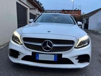 Usata Mercedes C220 Premium 194 CV (142 kW) 2019 Bianco Station wagon