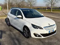 Usata Peugeot 308 GT-line 116 CV (85 kW) 2014 Bianco Berlina
