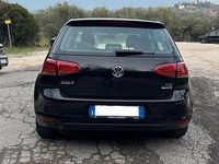 Usata VW Golf VII Comfortline 110 CV (80 kW) 2016 Nero Berlina