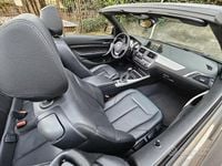 Usata BMW 218 Advantage 136 CV (100 kW) 2018 Nero Cabrio
