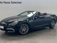 Usata BMW 640 Cabriolet Luxury Line 313 CV (230 kW) 2016 Saphir schwarzal metallizzato Cabrio