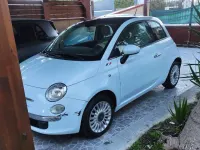 Usata Fiat 500 Lounge 69 CV (50 kW) 2008 Bianco Utilitaria