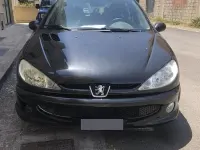 Usata Peugeot 206 68 CV (50 kW) 2007 Nero Berlina