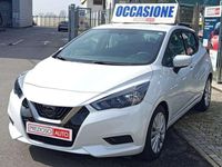 Usata Nissan Micra Acenta 101 CV (74 kW) 2021 Bianco madreperla Utilitaria
