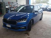 Usata Skoda Fabia Style 80 CV (58 kW) 2023 Blu/azzurro Utilitaria