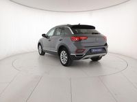 Usata VW T-Roc Style 110 CV (80 kW) 2022 Indium grey metallizzato/nero SUV