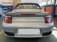 Usata Porsche 911 480 CV (353 kW) 2009 Argento Cabrio