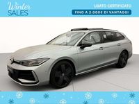 Nuova VW Passat R-line 150 CV (110 kW) 2025 Dolomite silver metallizzato Station wagon