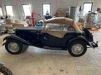 Usata MG TD 57 CV (41 kW) 1950 Nero Cabrio