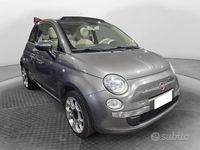 Usata Fiat 500C Lounge 69 CV (50 kW) 2015 Grigio Cabrio