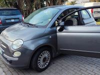 Usata Fiat 500 75 CV (55 kW) 2009 Grigio Cabrio