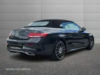 Usata Mercedes C220 Premium Plus 194 CV (142 kW) 2020 Grigio scuro Cabrio